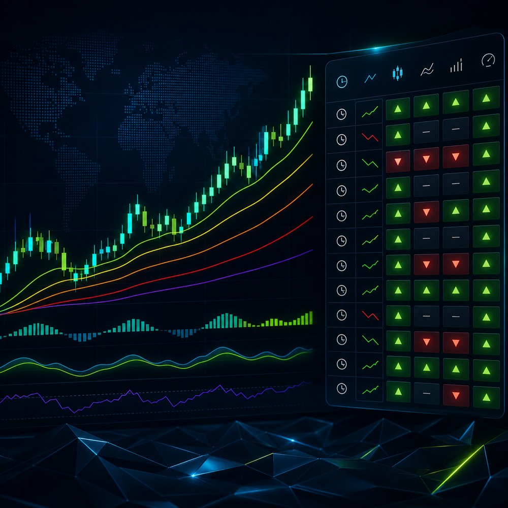 🔪 Swiss Knife — Multi-Timeframe Screener & Trend Dashboard